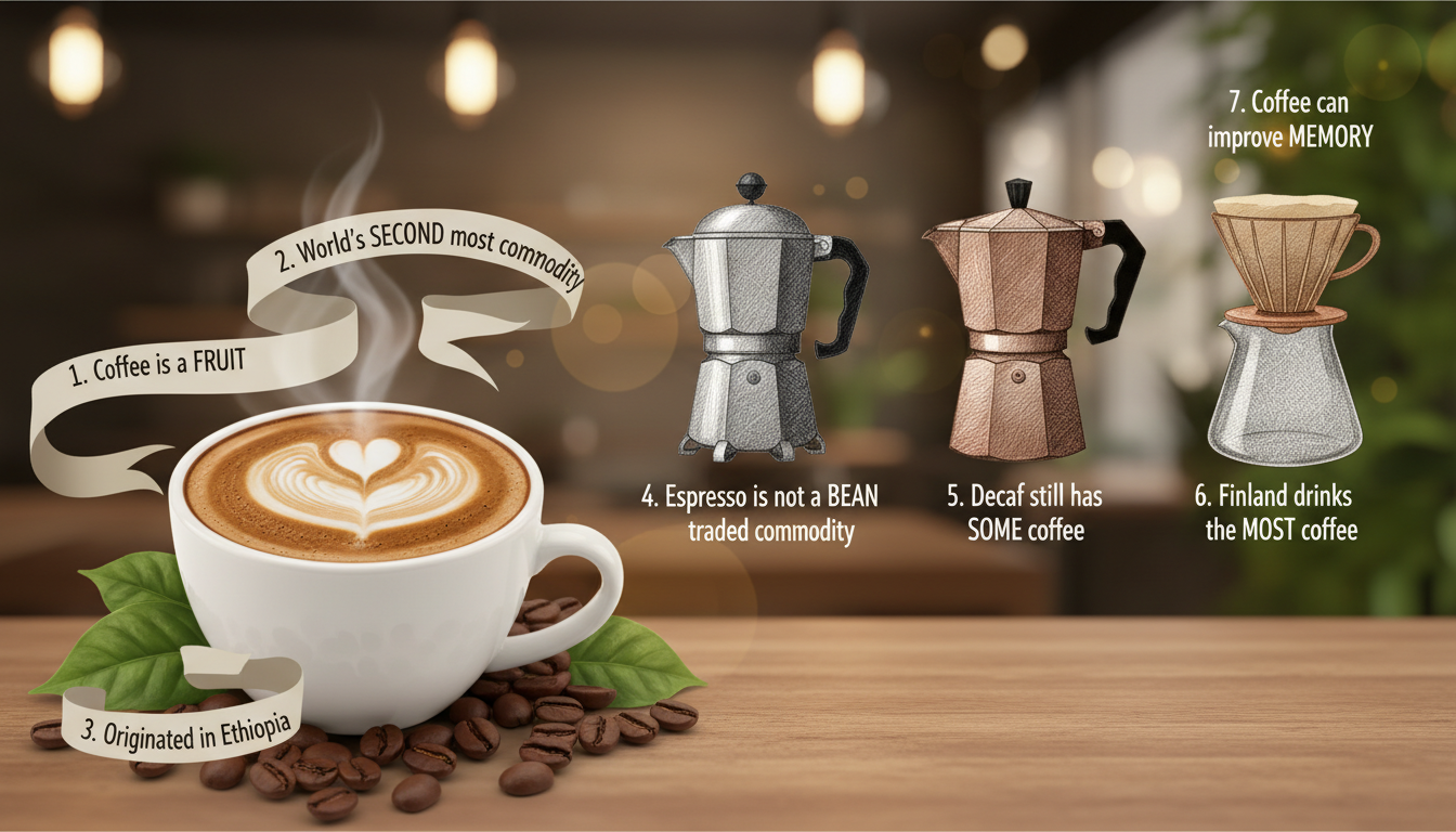 curiosidades sobre o café