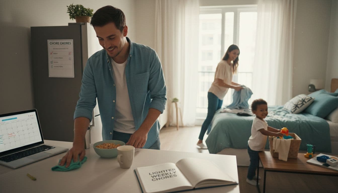 Rotina semanal de limpeza: como eu mantenho a casa limpa sem peso