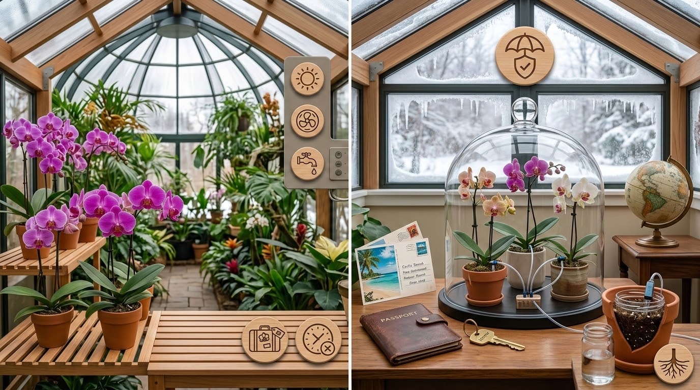 Como Cuidar de Orquídeas Durante as Férias: Viaje Sem Culpa e Sem Perder Suas Plantas