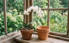 Como trocar o vaso da orquídea
