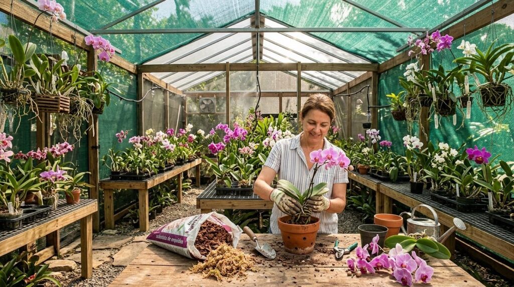 Como montar um orquidário
