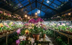 Como cultivar orquídeas em estufa