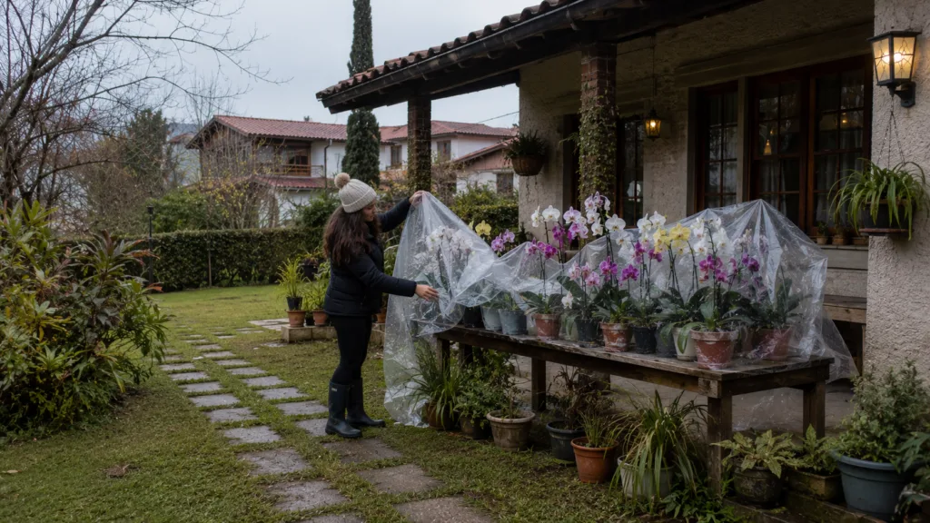 Como cuidar de orquídeas no inverno