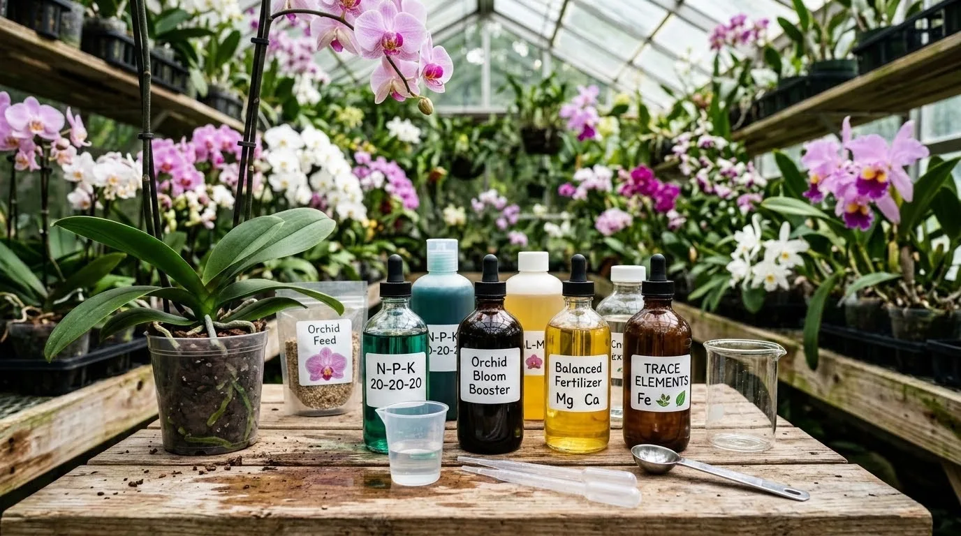 Nutrientes essenciais para orquídeas