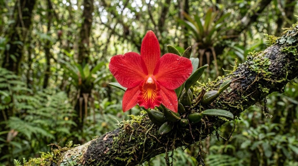 Sophronitis coccinea