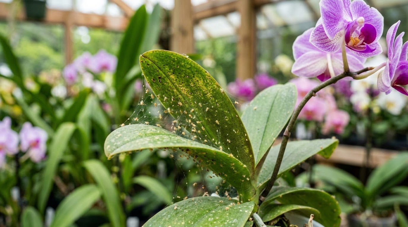 O Guia Definitivo: Como Eliminar Ácaros das Orquídeas com Segurança e Eficácia