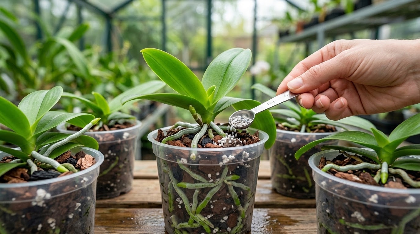 O Guia Definitivo da Nutrição Inicial: Como Fazer a Primeira Adubação para Mudas de Orquídeas