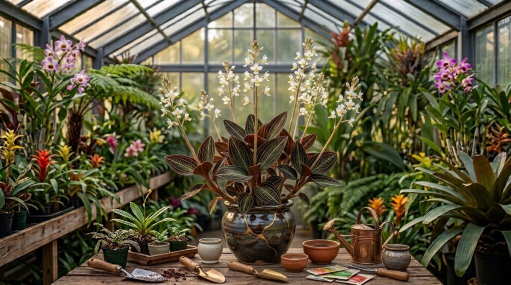 Orquídeas para iniciantes: Ludisia discolor
