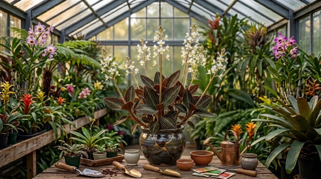 Orquídeas para iniciantes: Ludisia discolor