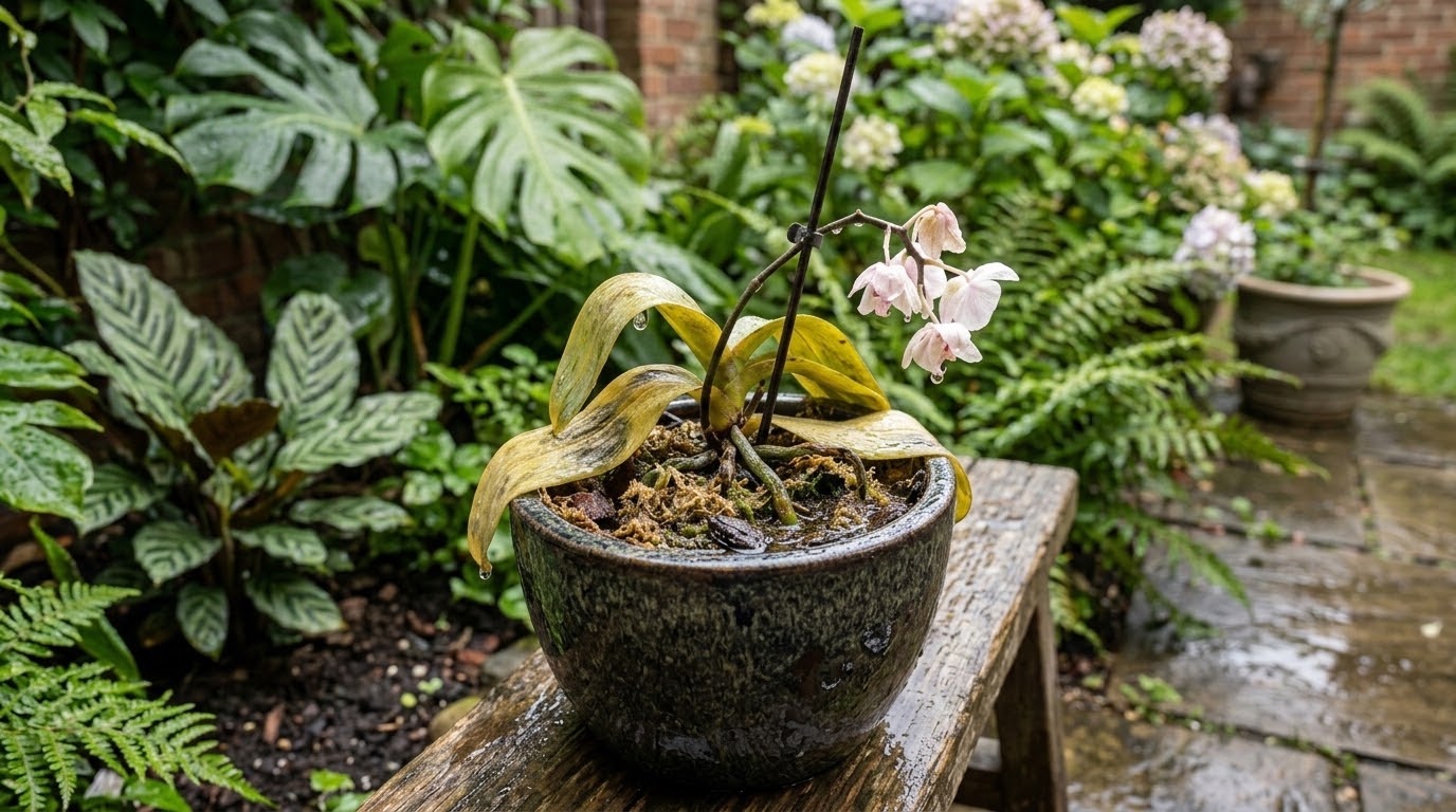 Excesso de Água em Orquídeas: Sintomas, Riscos e Como Recuperar