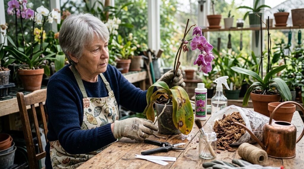 Como recuperar uma orquídea doente