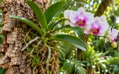 Como fixar orquídeas em placas de cortiça com segurança