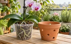 Como escolher o vaso ideal para sua orquídea